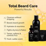 Beard Grooming Kit Manufacturer - Natural Premium Shampoo Growth Kit Private Label Customize