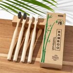 Toothbrush Manufacturer - Top Quality Ten-Thousand Soft Bristle Wholesale Eco Friendly Portable Bamboo Nano