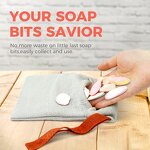 Soap Bag Manufacturer - Custom Logo Nylon Gentle Roughness Soap Savers Mesh Foam Lather Pouch
