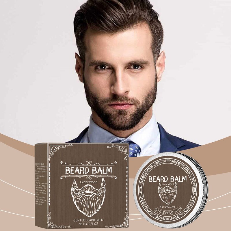 Beard Balm Manufacturer - Natural Organic Beard Balm Private Label Men's Sideburns Care Cream