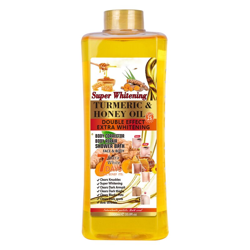 Body Oil Manufacturer - Private Label Original Gold Turmeric Super Whitening Skin Lightening