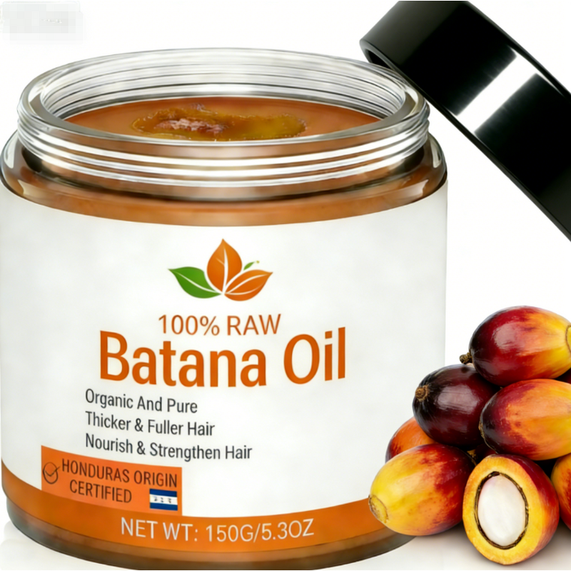 Batana Oil Hair Treatment Manufacturer - Organic Honduras Anti Hair-Loss Damaged Hair Raw Batana Oils