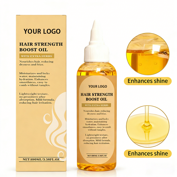 Hair Growth Oil Manufacturer - Custom Logo Gentle Nourishing Rosemary 100ml Anti Loss Scalp Care Essential Oil