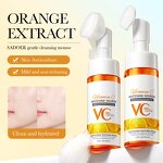 Facial Cleanser Manufacturer - Private Label Natural Organic Whitening Clean Pore Foaming Hydrating Vitamin C Cleanser