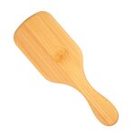 Hair Brush Manufacturer - Wholesale Natural Bamboo Wooden Portable Paddle Airbag Massage Comb with Wooden Handle