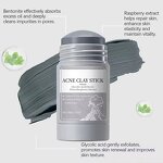 Face Mask Manufacturer - Private Label Skincare Organic Acne Clay Removal Pore Shrinking Face Body Mask