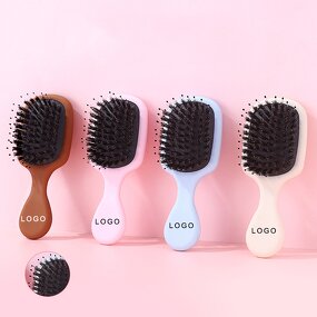 Hair Styling Brush Manufacturer - High Quality Massage Mini Airbag Hair Brushes With Bristles Straightener Brush