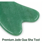 Facial Massager Set Manufacturer - Wholesale Natural Green Jade Roller Set Custom Logo Rose Facial & Body Massage Tools