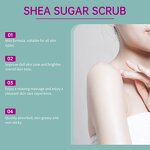 Body Scrub Manufacturer - Organic Body Scrub Natural Body Care Whitening Exfoliating Skin Care Exfoliation Shea Sugar Scrub for Body