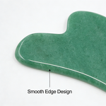 Facial Massager Set Manufacturer - Wholesale Natural Green Jade Roller Set Custom Logo Rose Facial & Body Massage Tools