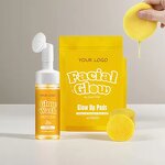 Cleansing Pads Manufacturer - Private Label Turmeric Kojic Acid Exfoliating Cleansing Pads Deep Cleansing Repair Acne