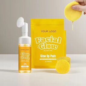 Cleansing Pads Manufacturer - Private Label Turmeric Kojic Acid Exfoliating Cleansing Pads Deep Cleansing Repair Acne