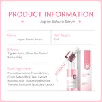 Face Serum Manufacturer - Organic Sakura Serum Skin Care Moisturizing Brightening Anti Aging Hyaluronic Serum Japan Liquid