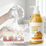 Body Wash Manufacturer - OEM Kojic Acid Scrub Body Wash Cleans Skin Sterilizes Exfoliation Moisturizes