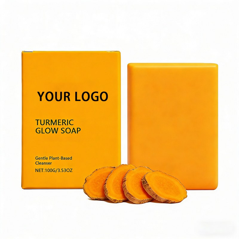 Facial Soap Manufacturer - Custom Private Label Natural Organic Remover Blackheads Brightening Turmeric Facial Soap