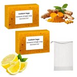 Soap Set Manufacturer - 100% Natural Organic Turmeric Soap Cleanser Set Facial Cleansing Moisturizing Oil Control Brightening Skincare Set