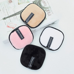 Makeup Remover Pad Manufacturer - Hot-Selling Square Clear Remover Pad Ultra-Fine Fiber Dry Powder Puff Thickened Face Wash Puff