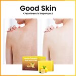 Bath Soap Manufacturer - Wholesale Natural Turmeric Lemon Vegan Anti-Acne Whitening Handmade 100g Soap