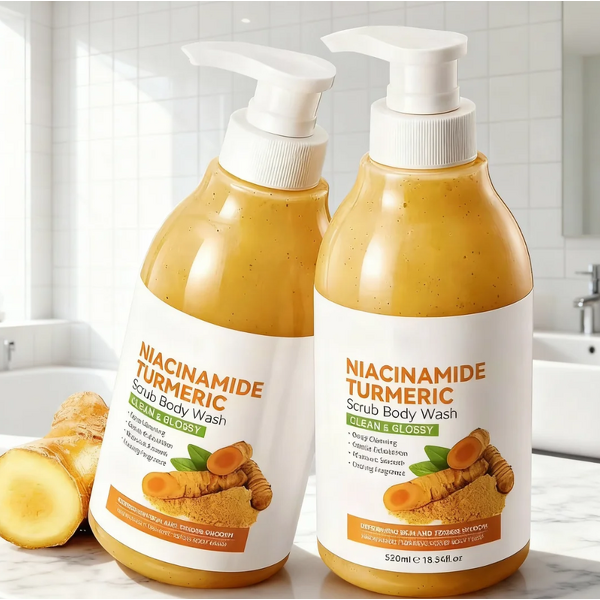 Body Wash Manufacturer - OEM Kojic Acid Scrub Body Wash Cleans Skin Sterilizes Exfoliation Moisturizes
