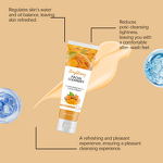 Facial Cleanser Manufacturer - New Arrived Custom Logo Exfoliating Anti Acne Hydrating Turmeric Face Wash