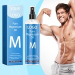 Magnesium Oil Manufacturer - OEM Natural Organic 100% Magnesium Oil Spray Pure Grade Private Label Minerals Muscle Relaxation Sleep Relief