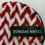 Makeup Remover Puff Manufacturer - Custom Water Makeup Remover Puff Two-tone Cotton Fabric Face Washing Sponge Pads