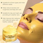 Clay Mask Manufacturer - Private Label Vitamin C & Turmeric Clay Face Mask Whitening Moisturizing Blackhead Mud Mask With Brush
