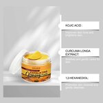 Cleansing Pads Manufacturer - Custom Private Label Moisturizing Brightening Exfoliating Pad Turmeric Kojic Acid Cleansing Cotton Pads