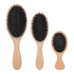 Hair Brush Manufacturer - Wholesale Soft Eco-Friendly Bamboo Wooden Boar Bristle Air Cushion Comb