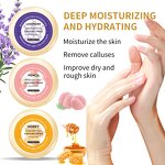 Foot Cream Manufacturer - Wholesale Lavender Honey Dry Cracked Heel Elbow Repair Cream Peach Deep Hydrating Soothes Hand Foot Care