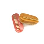 Nail Brush Manufacturer - Bamboo Nail Brush Hand Wash Brush Nail Crevice Dirt Cleaning Brush Row of Bristles Nail Cleaning Tool