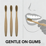 Toothbrush Manufacturer - Private Logo Wholesale Natural Boar Hair Bristle Vegan Deep Cleaning Soft Bristle Bamboo Toothbrush