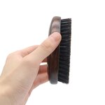 Beard Brush Manufacturer - OEM Top Selling Antique Color Wooden Beard Brush With Wild Boar Bristles Beard Brushes for Men