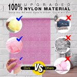 Body Scrubber Manufacturer - Nylon Long Stretch African Net Brush for Body Exfoliating Shower Back Scrubber