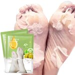 Foot Mask Manufacturer - New Arrival Fresh Olive Extract Tender and Smooth Foot Peeling Mask Deep Cleanse Gentle Exfoliating