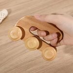 Massage Roller Manufacturer - High Quality Wood Therapy Body Sculpting Handheld Massager Roller Muscle Relax Tool