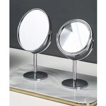 Makeup Mirror Manufacturer - Manufacturer Swivel 10x 360° Rotation Tabletop Double Sided Magnifying Stand Cosmetic Mirror with Led Light