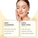 Clay Mask Manufacturer - Private Label Vitamin C & Turmeric Clay Face Mask Whitening Moisturizing Blackhead Mud Mask With Brush