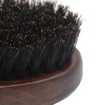 Beard Brush Manufacturer - OEM Top Selling Antique Color Wooden Beard Brush With Wild Boar Bristles Beard Brushes for Men