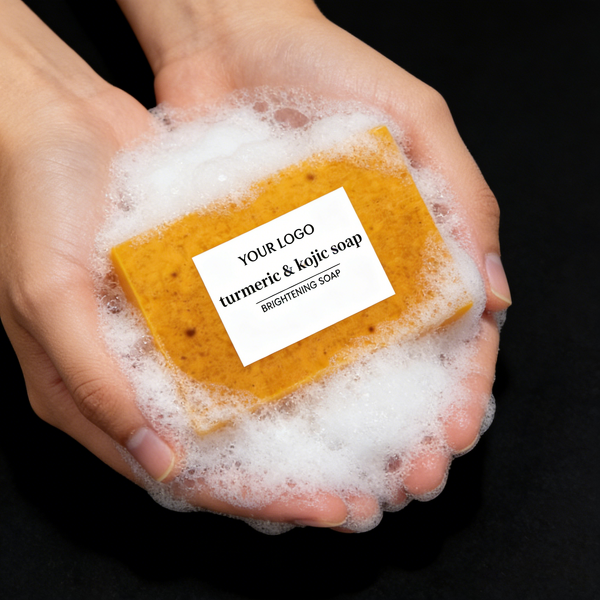 Turmeric Soap Bar Manufacturer - Hot Selling Natural Brightening Turmeric Kojic Acid Vegan Anti-Acne Soap