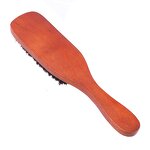 Beard Brush Manufacturer - Custom Logo Wholesale Hair Beard Boar Bristle Long Handle Shaving Brush for Men