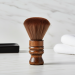 Shaving Brush Manufacturer - Hot Selling Professional Solid Wood Handle Salon Barber Face Cleaning Tool