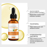 Face Serum Manufacturer - New Arrived Whitening Exfoliating Anti-Aging Facial Essential Oil Serum Carrot Seed Oil Skin Lightening