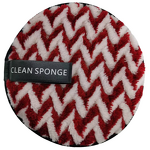 Makeup Remover Puff Manufacturer - Custom Water Makeup Remover Puff Two-tone Cotton Fabric Face Washing Sponge Pads