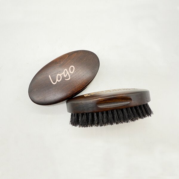 Beard Brush Manufacturer - OEM Top Selling Antique Color Wooden Beard Brush With Wild Boar Bristles Beard Brushes for Men