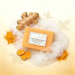 Bath Soap Manufacturer - Private Label Turmeric Vitamin C Essential Oil Facial Soap Hyaluronic Acid Body Cleansing Bar Dark Spots Remover
