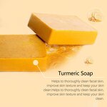 Bath Soap Manufacturer - Custom Private Label Organic Skin Care Whitening Cleansing Lemon Turmeric Kojic Acid Soap Bar