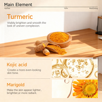 Cleansing Pads Manufacturer - Private Label Facial Care Cotton Pads 60 Count with Turmeric & Kojic Acid Anti-Acne Exfoliating