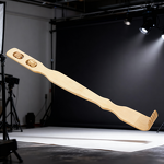Back Scratcher Manufacturer - Hot Sales Self-enjoying Anti-itch Handheld Bamboo Back Scratcher with Shiatsu Roller