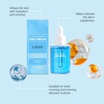 Face Serum Manufacturer - Private Label Facial Serum Tightening Repairing Blue Copper Peptide with Hyaluronic Acid